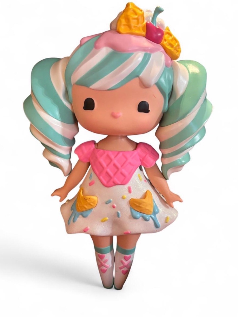 Lalaloopsy Scoops Waffle Cone Ice Cream Doll Mint Hair